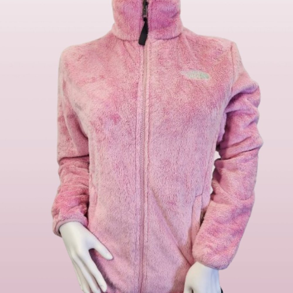 Cameo Pink North Face Fleece Jacket